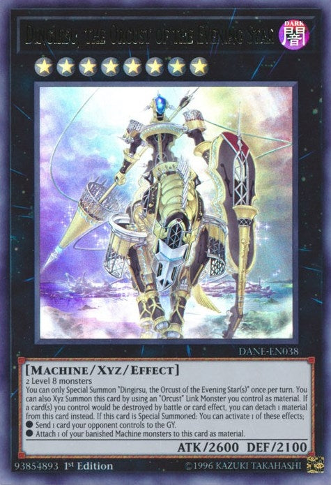 Image for Dingirsu, the Orcust of the Evening Star (DANE-EN038) (DANE) - YuGiOh