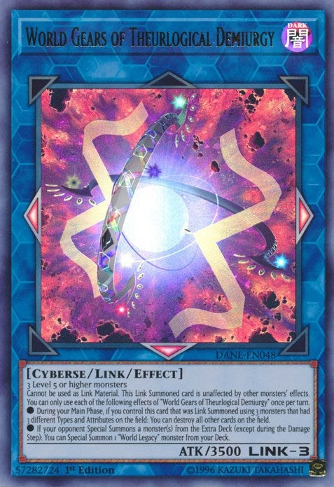 Image for World Gears of Theurlogical Demiurgy (DANE-EN048) (DANE) - YuGiOh