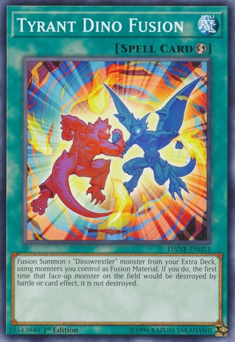 Image for Tyrant Dino Fusion (DANE-EN053) (DANE) - YuGiOh