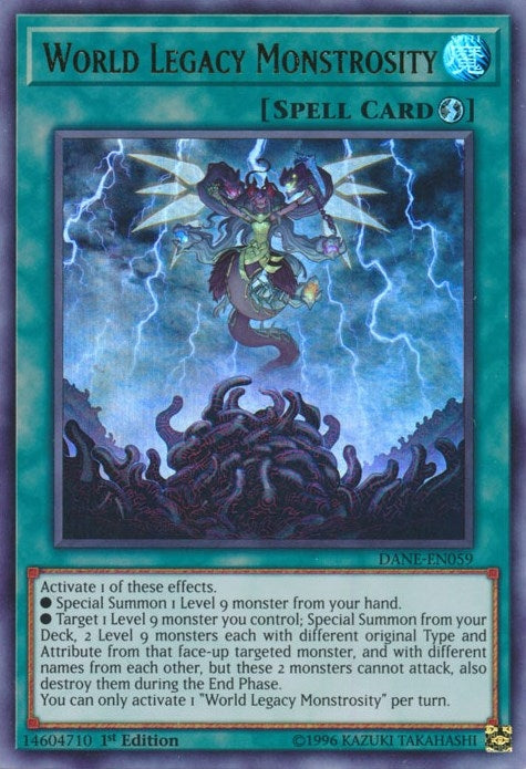 Image for World Legacy Monstrosity (DANE-EN059) (DANE) - YuGiOh