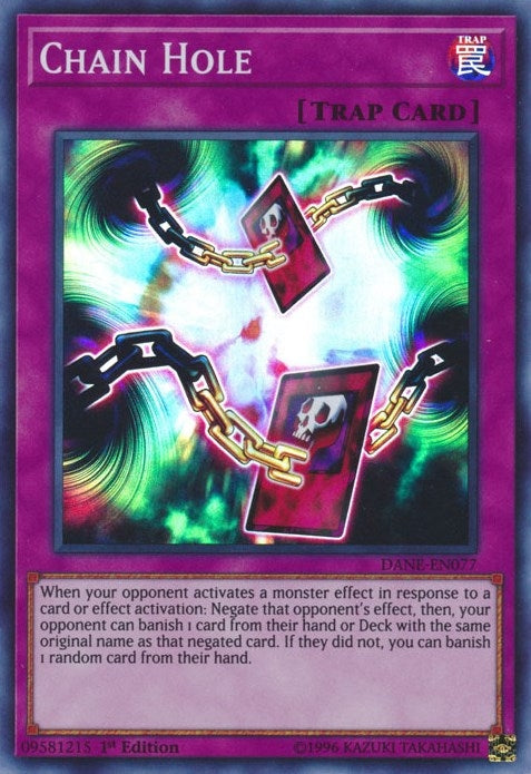 Image for Chain Hole (DANE-EN077) (DANE) - YuGiOh