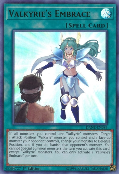 Image for Valkyrie's Embrace (DANE-EN089) (DANE) - YuGiOh
