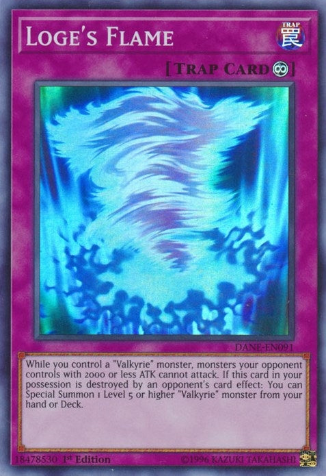Image for Loge's Flame (DANE-EN091) (DANE) - YuGiOh