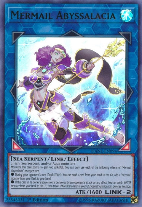 Image for Mermail Abyssalacia (DANE-EN094) (DANE) - YuGiOh
