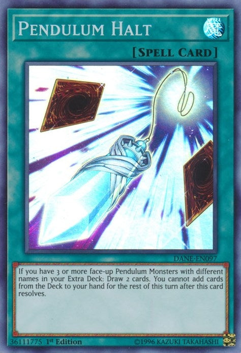 Image for Pendulum Halt (DANE-EN097) (DANE) - YuGiOh