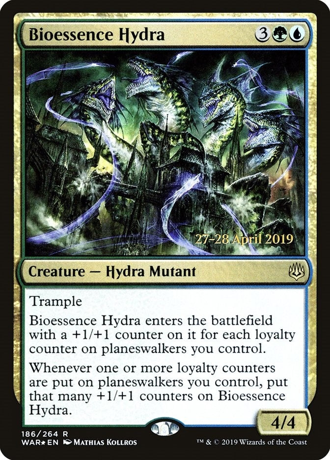 Image for Bioessence Hydra (186) (Prerelease Cards) - Magic: The Gathering