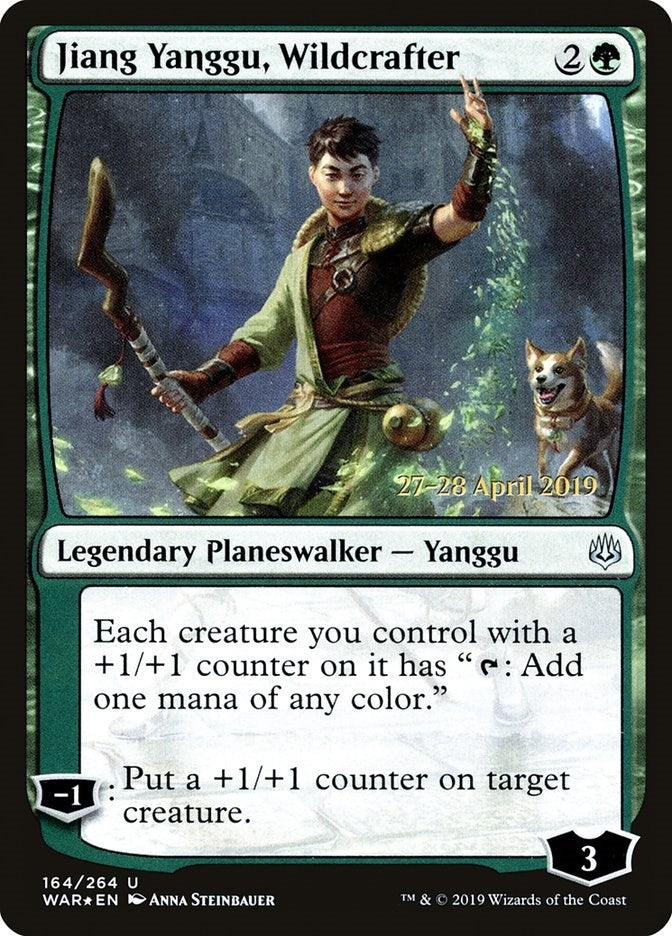 Image for Jiang Yanggu, Wildcrafter (164) (Prerelease Cards) - Magic: The Gathering