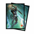 Image for War of the Spark Gideon Blackblade (V1) Standard Deck Protector sleeves for Magic (100-Pack) - Card Sleeves