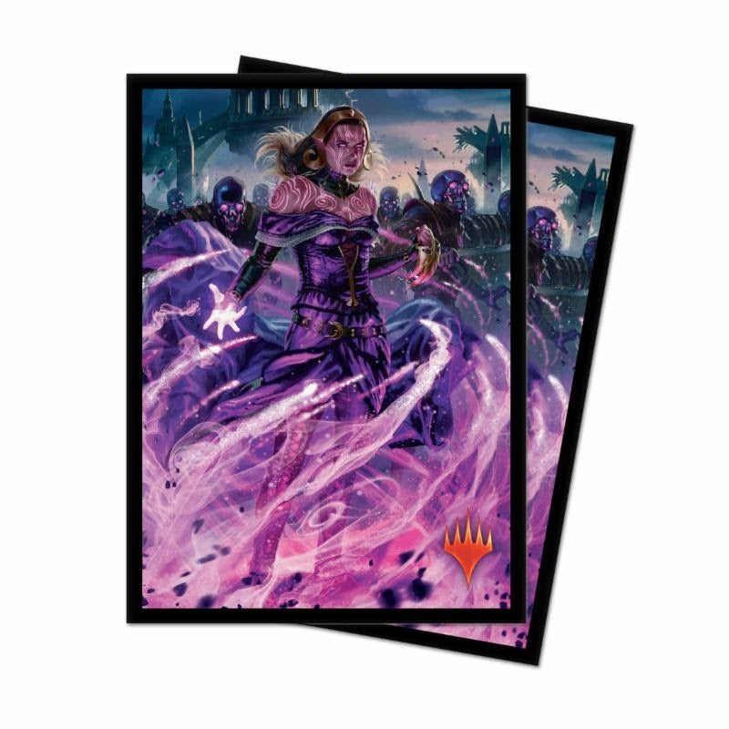 Image for War of the Spark Liliana, Dreadhorde General (V2) Standard Deck Protector sleeves for Magic (100-Pack) - Card Sleeves
