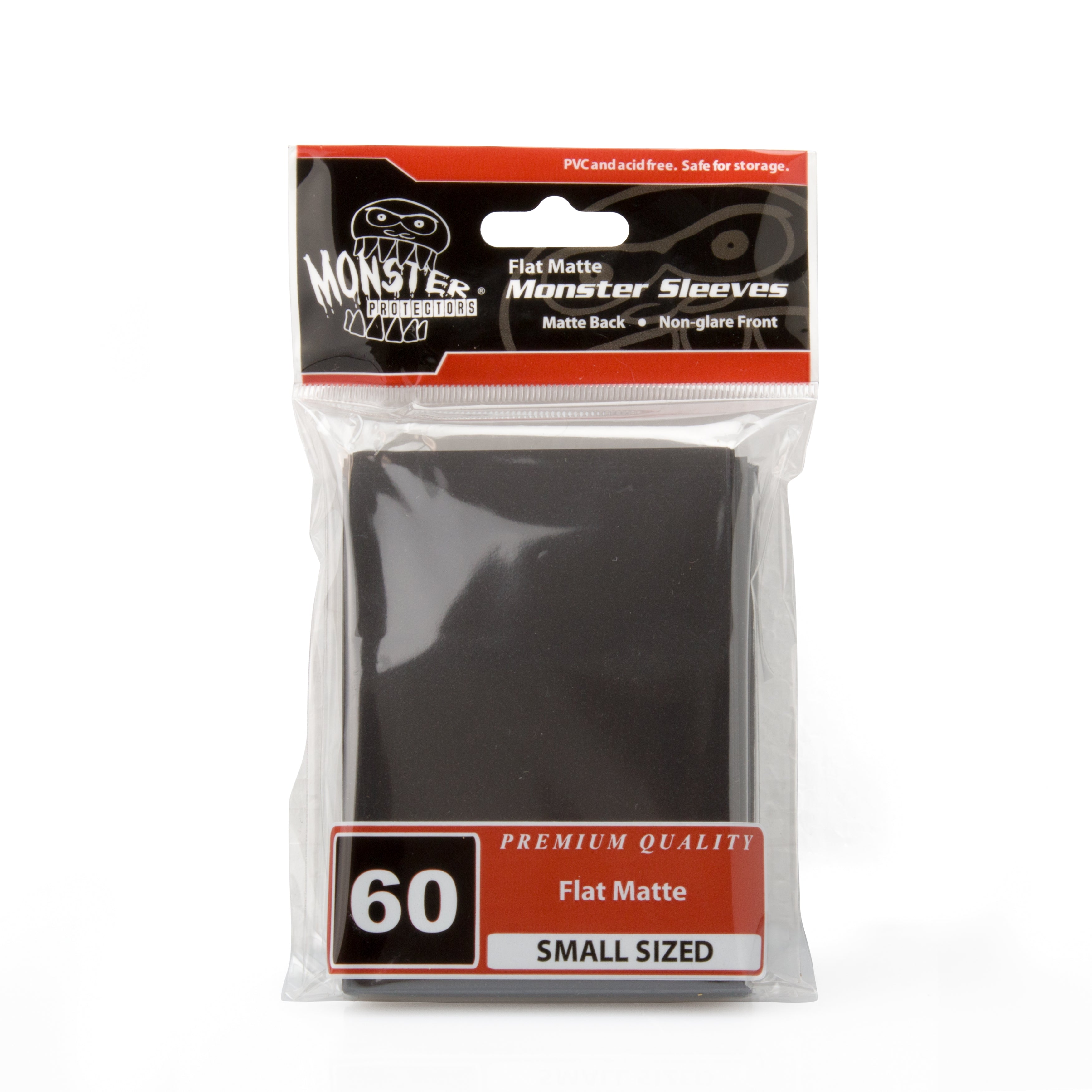 Image for Small Sleeves - Flat Matte - Black (60-Pack) - Card Sleeves