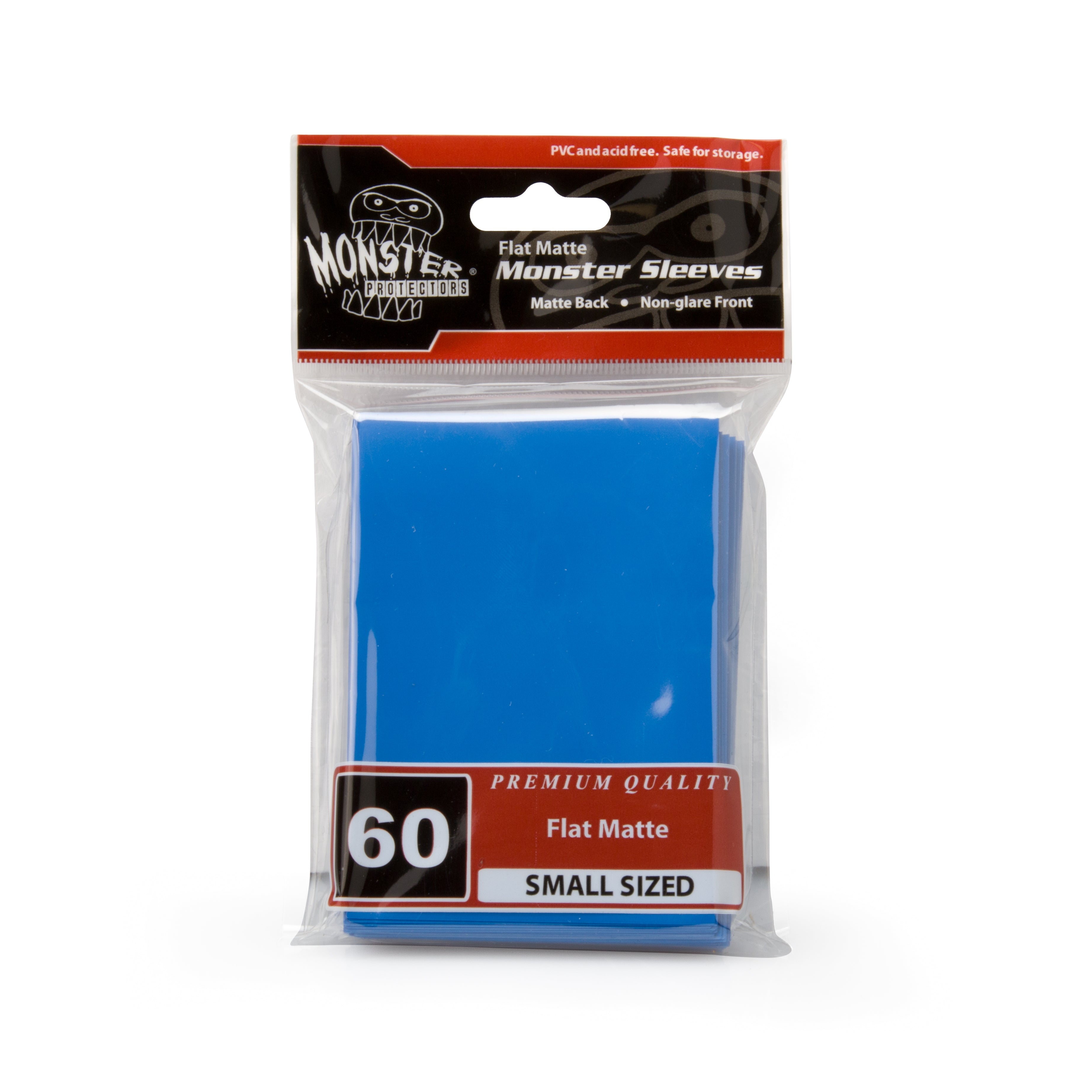 Image for Small Sleeves - Flat Matte - Blue (60-Pack) - Card Sleeves