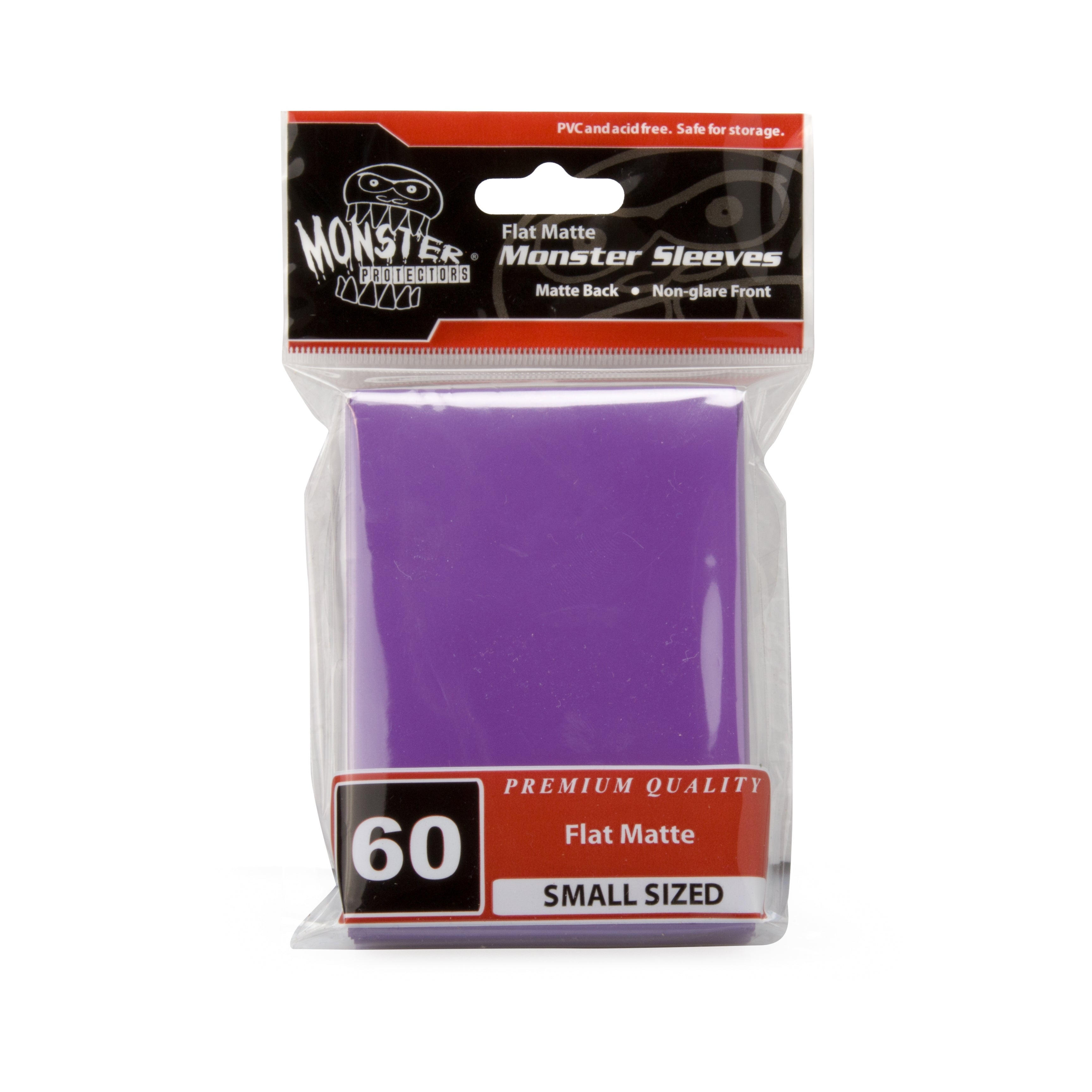 Image for Small Sleeves - Flat Matte - Purple (60-Pack) - Card Sleeves