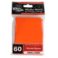 Image for Small Sleeves - Glossy - Orange (60-Pack) - Card Sleeves