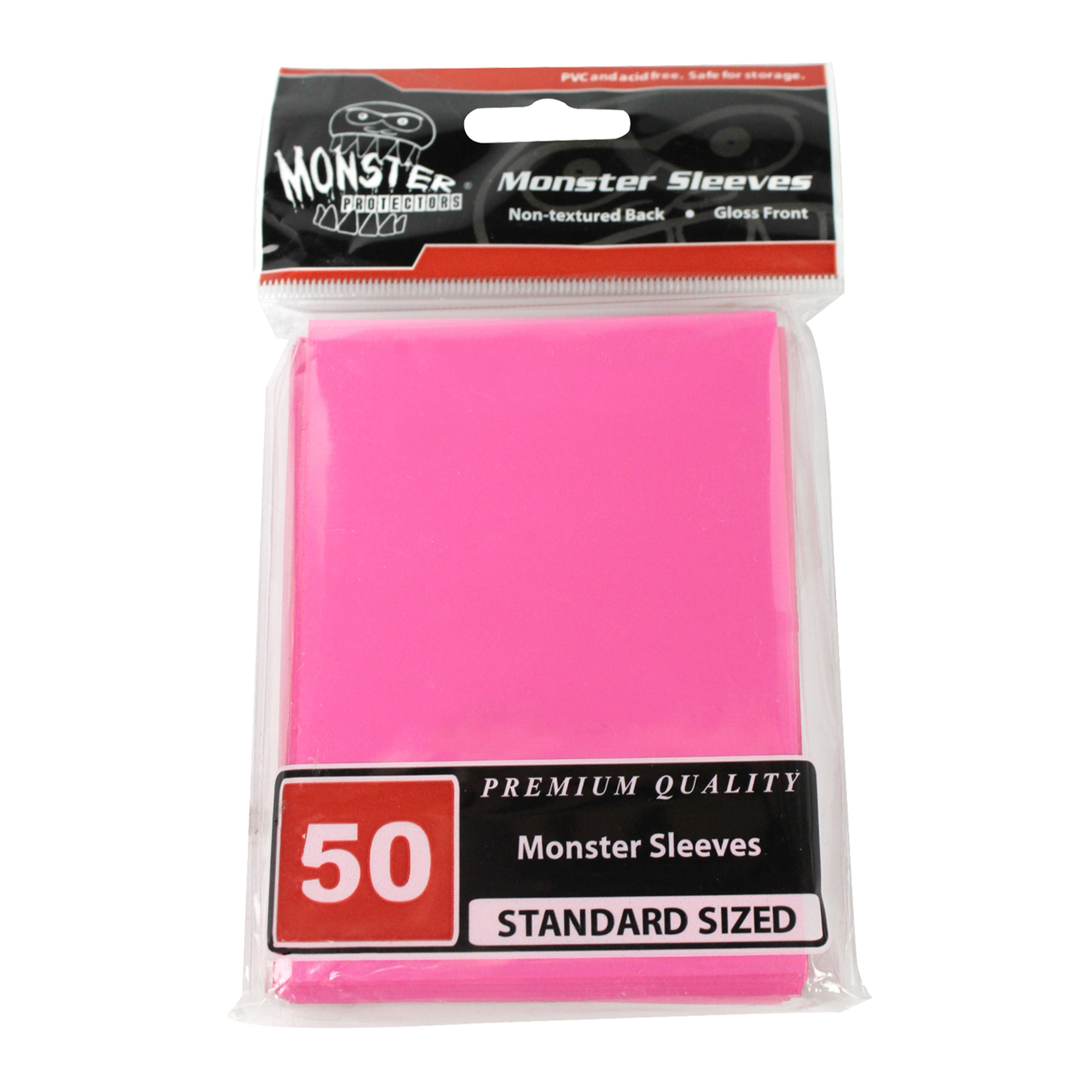 Image for Small Sleeves - Glossy - Pink (60-Pack) - Card Sleeves