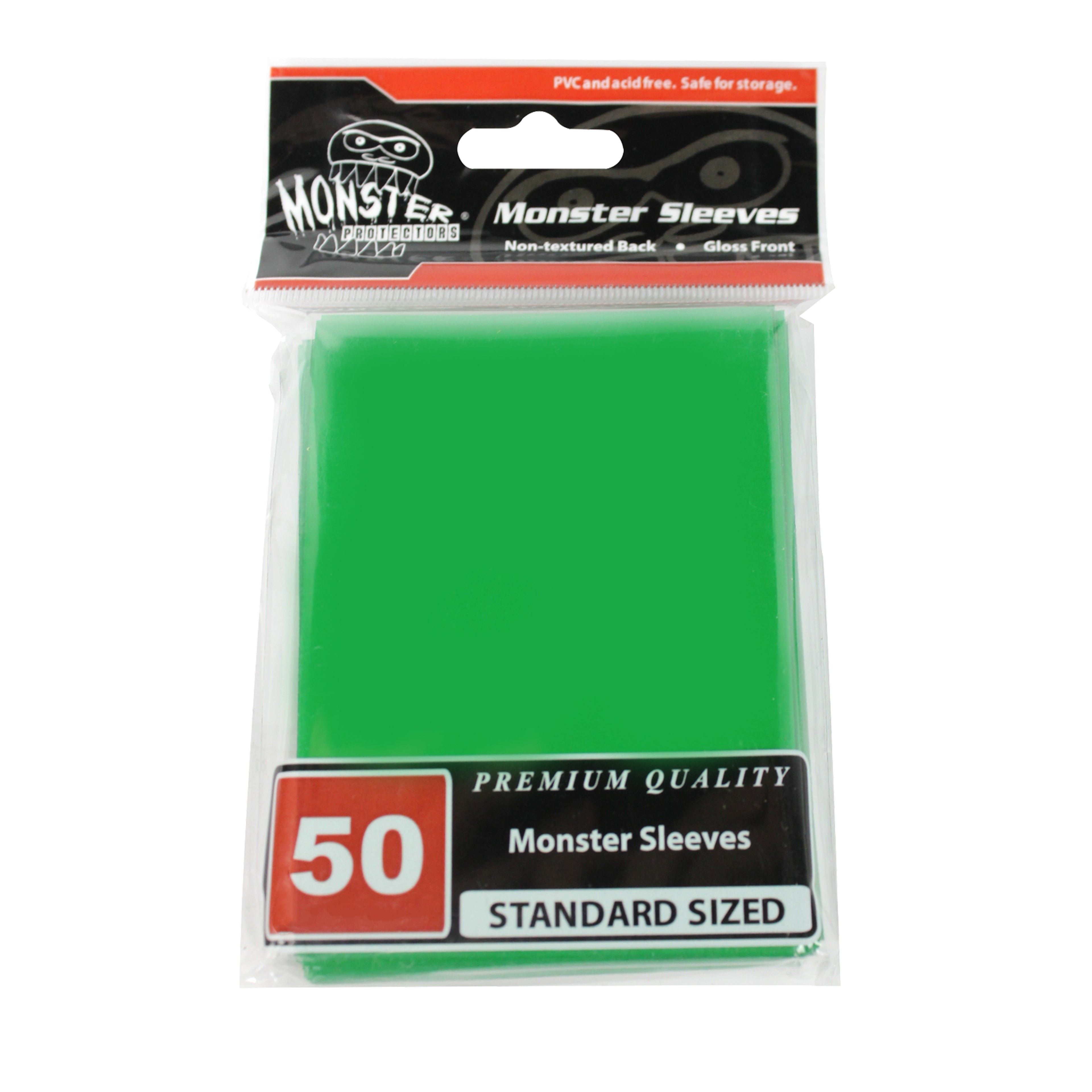 Image for Standard Sleeves - Glossy - Green (50-Pack) - Card Sleeves