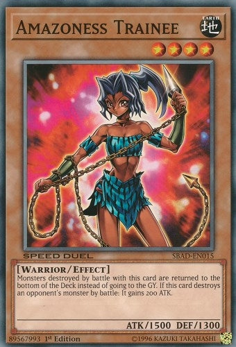 Image for Amazoness Trainee (SBAD-EN015) (SBAD) - YuGiOh