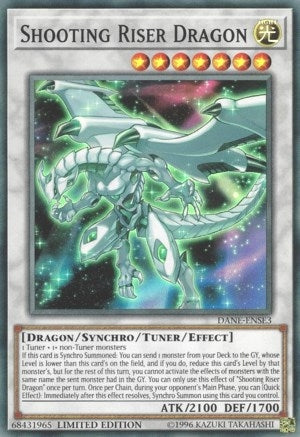 Image for Shooting Riser Dragon (DANE-ENSE3) (DANE) - YuGiOh