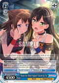 Image for "Bands Are About Support" Kasumi & Tae (BD/EN-W03-106 U) (BanG Dream! Girls Band Party! MULTI LIVE) - Weiss Schwarz