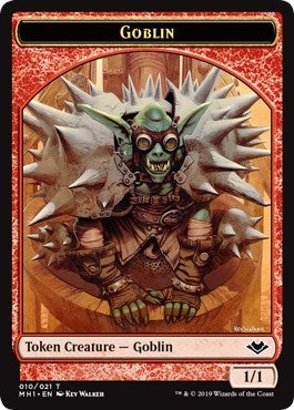 Image for Goblin // Construct Double-Sided Token (10 // 17) (Modern Horizons) - Magic: The Gathering