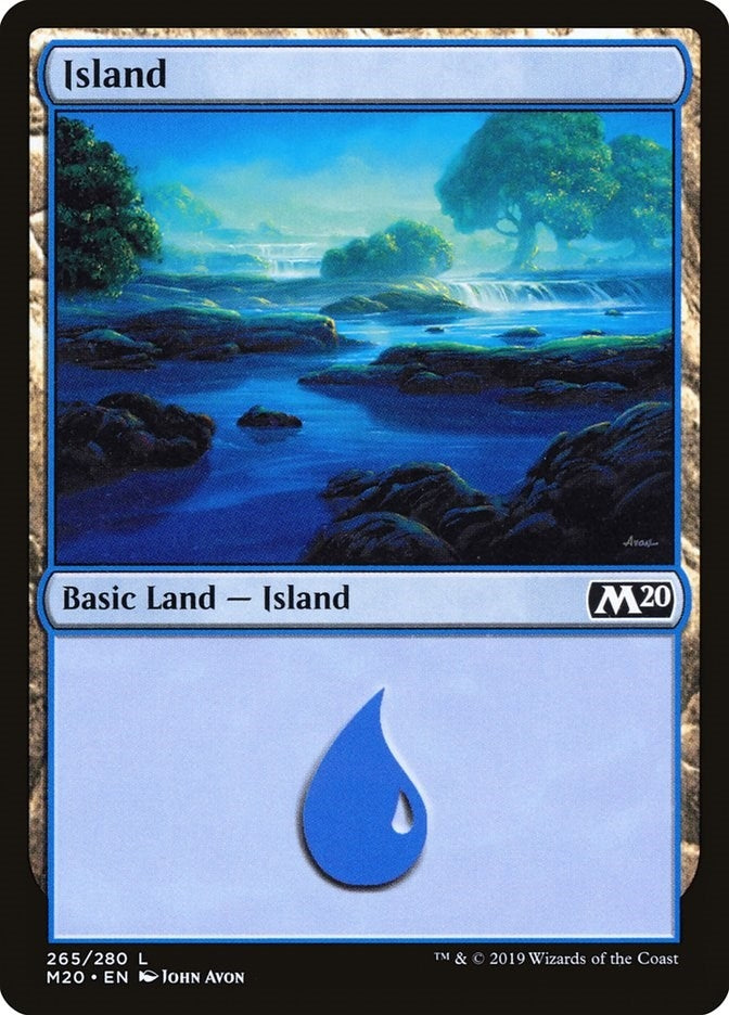 Image for Island (265) (Core Set 2020) - Magic: The Gathering