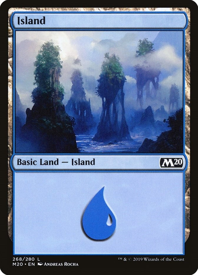 Image for Island (268) (268) (Core Set 2020) - Magic: The Gathering