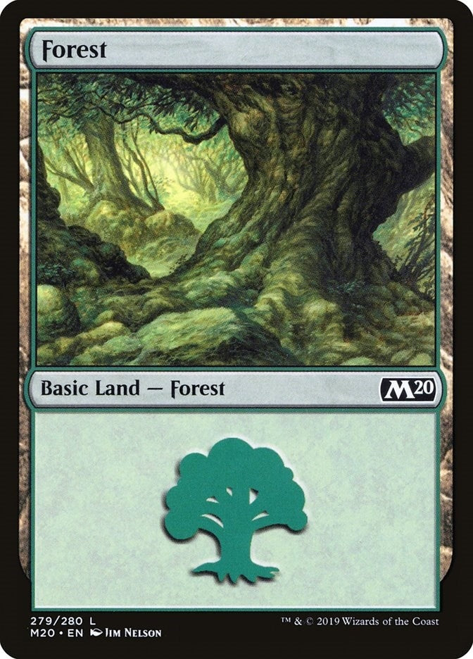 Image for Forest (279) (279) (Core Set 2020) - Magic: The Gathering