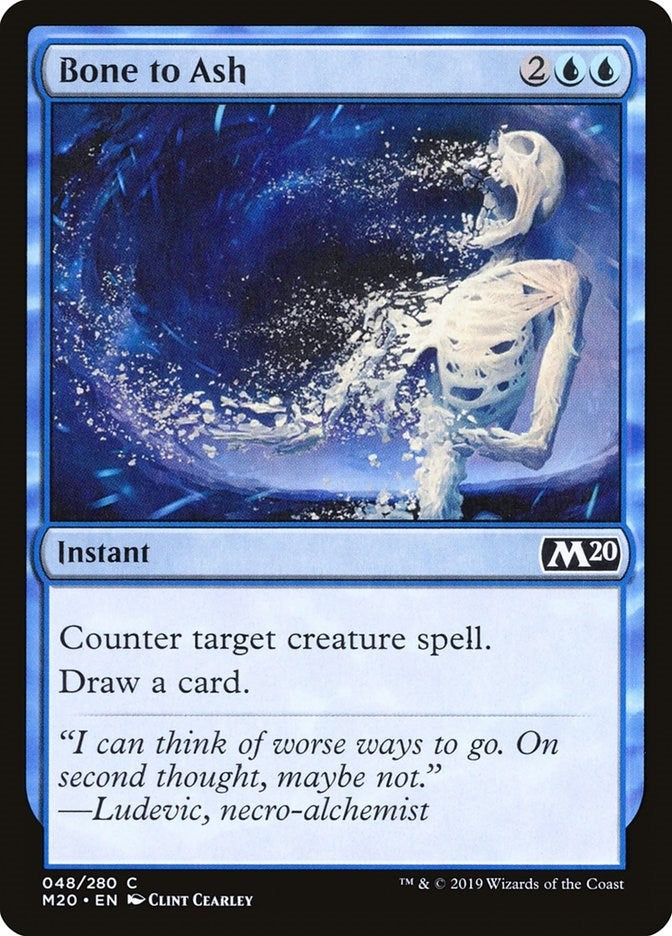 Image for Bone to Ash (48) (Core Set 2020) - Magic: The Gathering