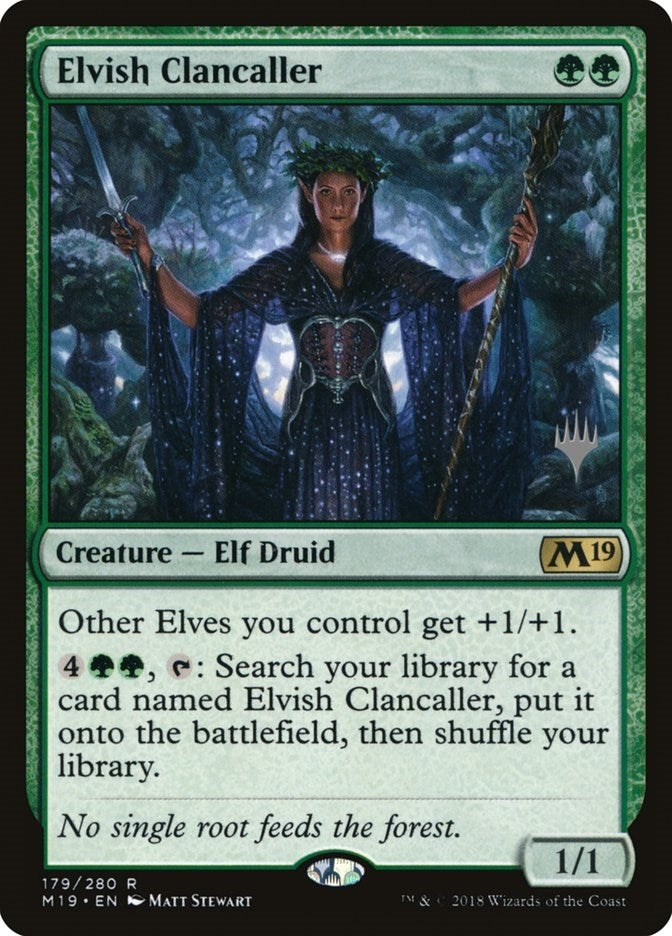 Image for Elvish Clancaller (179) (Core Set 2020) - Magic: The Gathering