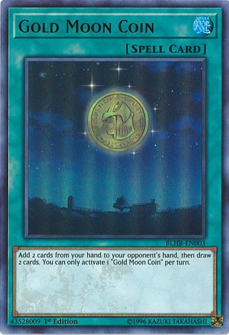 Image for Gold Moon Coin (BLHR-EN003) (BLHR) - YuGiOh