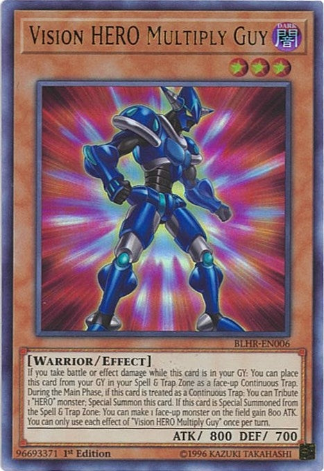 Image for Vision HERO Multiply Guy (BLHR-EN006) (BLHR) - YuGiOh
