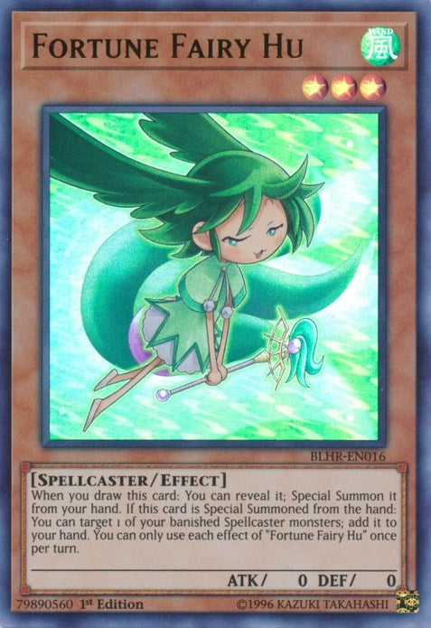 Image for Fortune Fairy Hu (BLHR-EN016) (BLHR) - YuGiOh