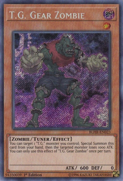 Image for T.G. Gear Zombie (BLHR-EN023) (BLHR) - YuGiOh
