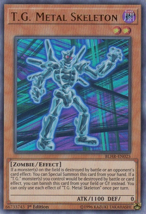 Image for T.G. Metal Skeleton (BLHR-EN025) (BLHR) - YuGiOh