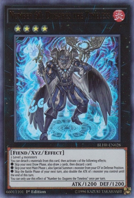 Image for Number 60: Dugares the Timeless (BLHR-EN028) (BLHR) - YuGiOh
