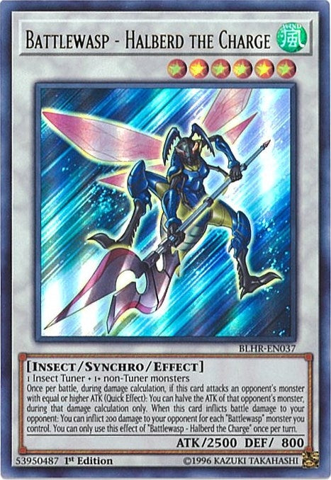 Image for Battlewasp - Halberd the Charge (BLHR-EN037) (BLHR) - YuGiOh