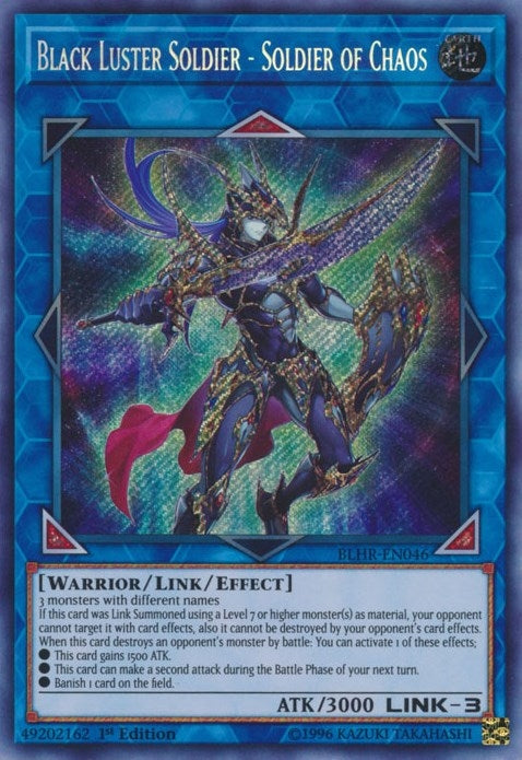 Image for Black Luster Soldier - Soldier of Chaos (BLHR-EN046) (BLHR) - YuGiOh