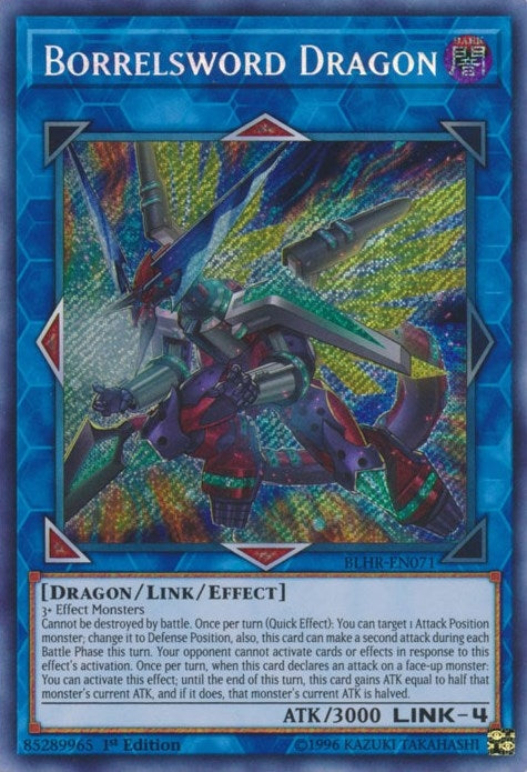Image for Borrelsword Dragon (BLHR-EN071) (BLHR) - YuGiOh