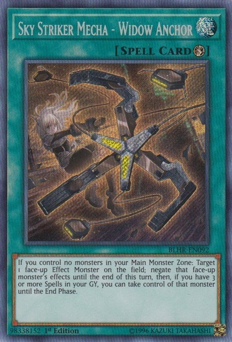 Image for Sky Striker Mecha - Widow Anchor (BLHR-EN092) (BLHR) - YuGiOh