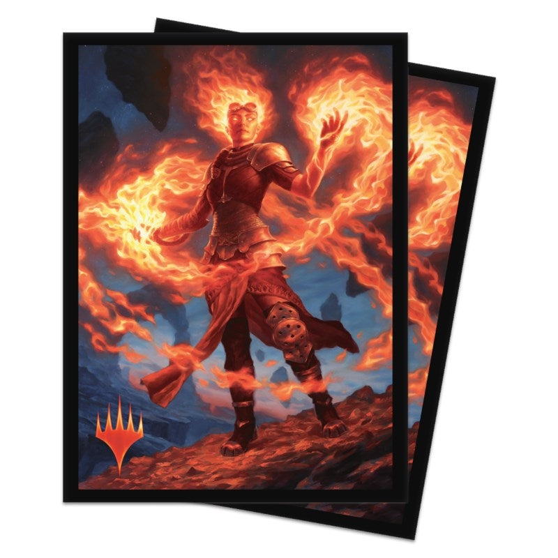Image for Core Set 2020 Standard Deck Protectors M20 V4 - Chandra, Awakened Inferno (100-Pack) - Card Sleeves