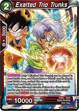 Image for Exalted Trio Trunks (BT7-011) (Assault of the Saiyans) - Dragon Ball Super: Masters