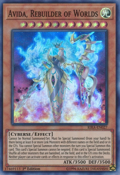 Image for Avida, Rebuilder of Worlds (RIRA-EN027) (RIRA) - YuGiOh