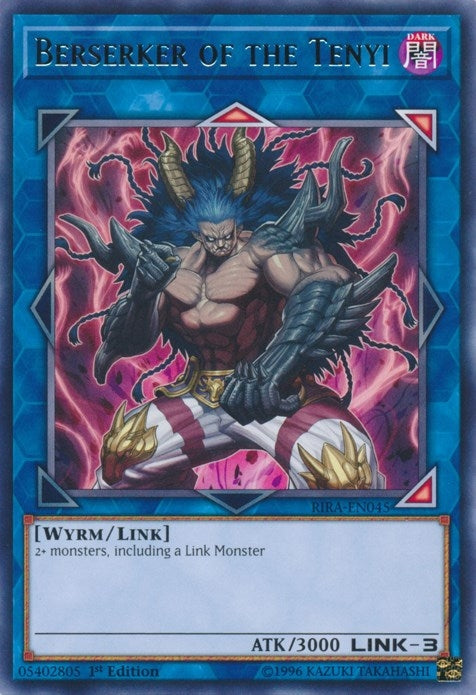 Image for Berserker of the Tenyi (RIRA-EN045) (RIRA) - YuGiOh