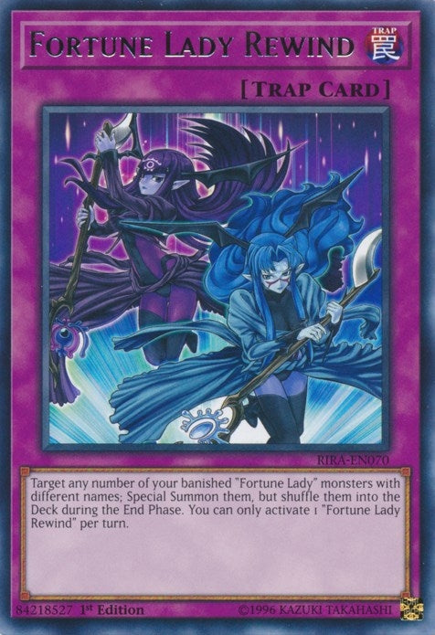 Image for Fortune Lady Rewind (RIRA-EN070) (RIRA) - YuGiOh
