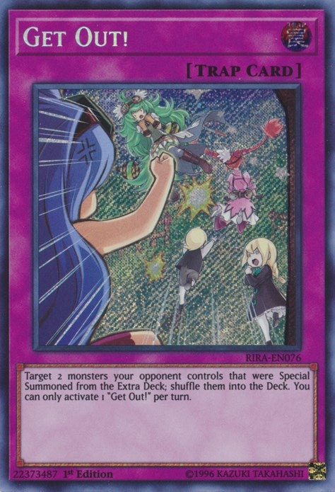 Image for Get Out! (RIRA-EN076) (RIRA) - YuGiOh