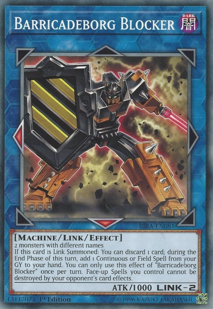 Image for Barricadeborg Blocker (RIRA-EN081) (RIRA) - YuGiOh