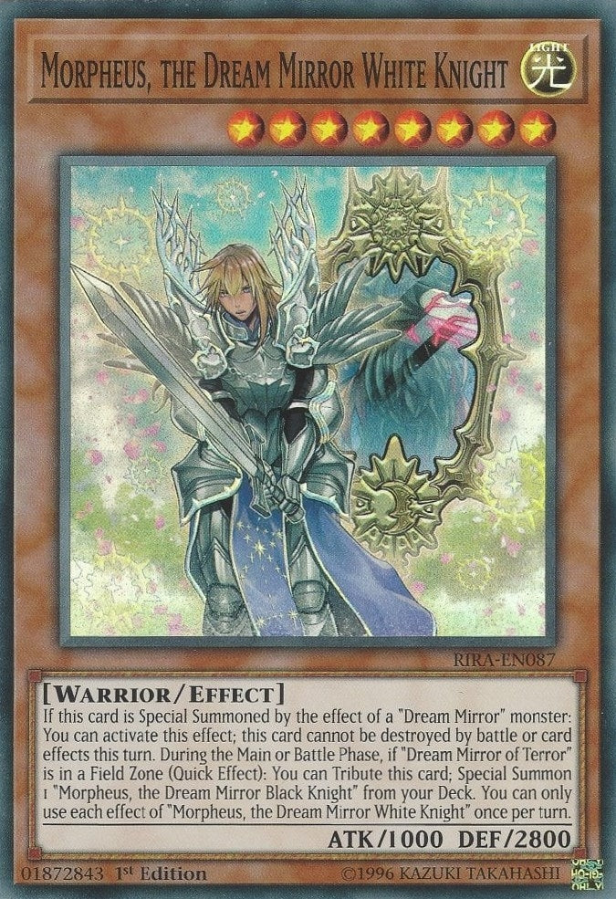 Image for Morpheus, the Dream Mirror White Knight (RIRA-EN087) (RIRA) - YuGiOh
