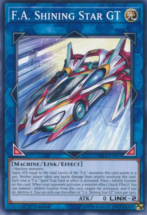 Image for F.A. Shining Star GT (RIRA-EN097) (RIRA) - YuGiOh