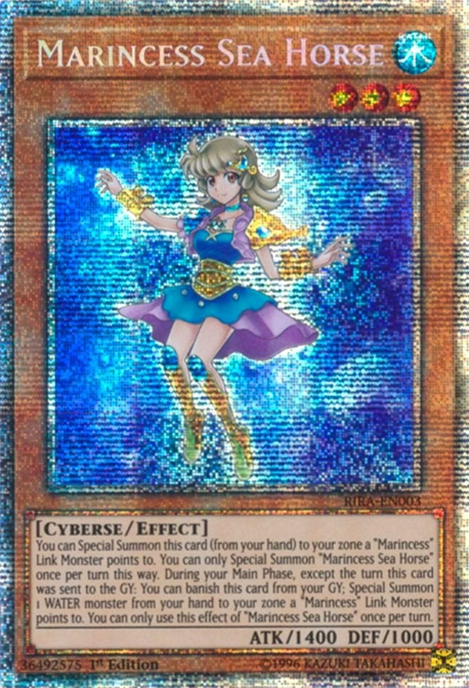 Image for Marincess Sea Horse (Starlight Rare) (RIRA-EN003) (RIRA) - YuGiOh