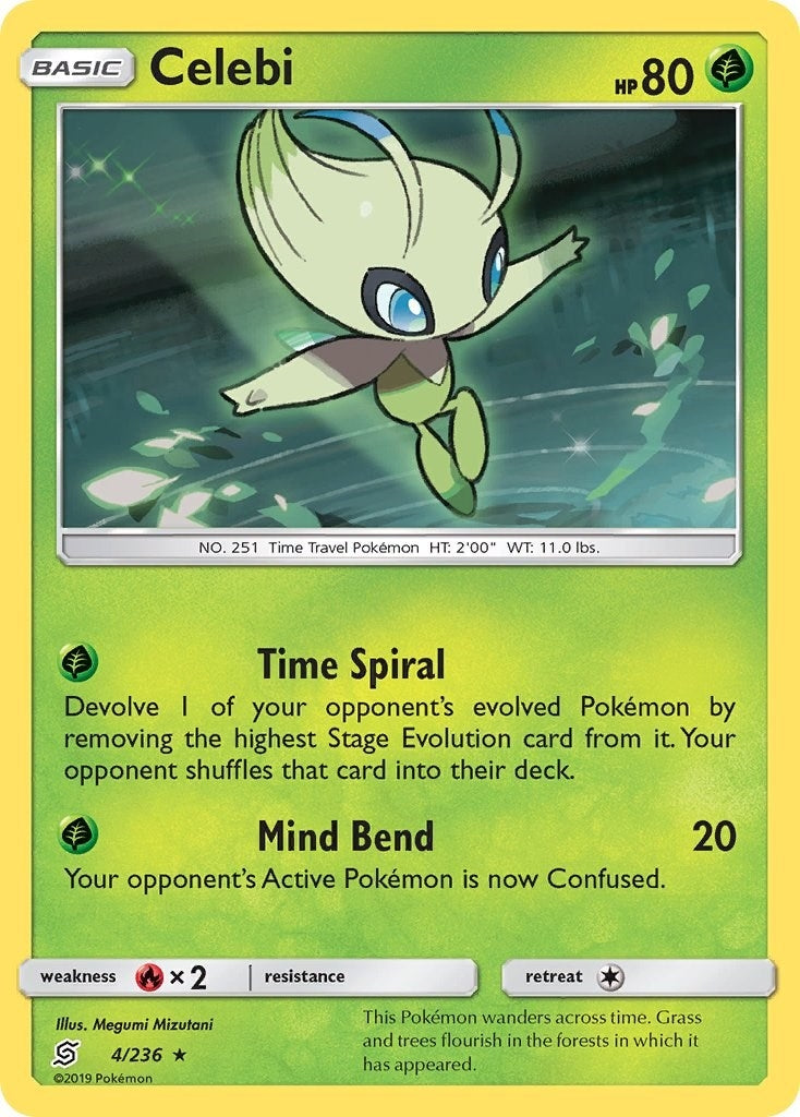 Image for Celebi (4/236) (SM11) - Pokemon