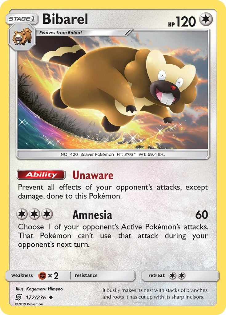 Image for Bibarel (172/236) (SM11) - Pokemon
